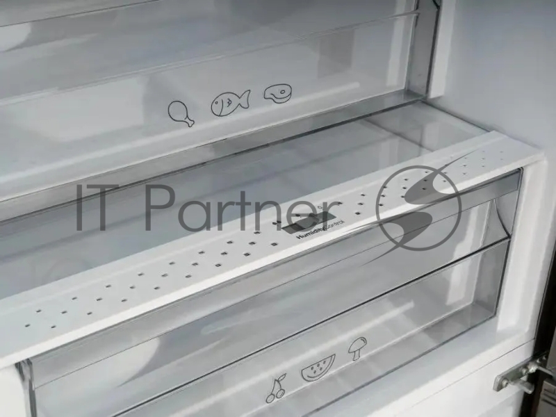 Холодильник Schaub Lorenz SLU S379Y4E 2-хкамерн. черное стекло