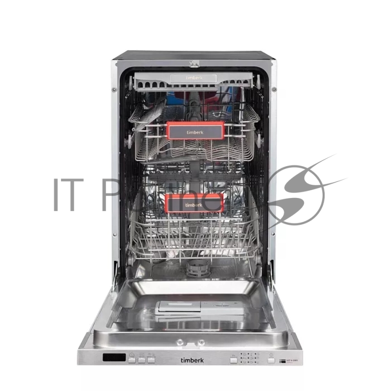 Посудомоечная машина Timberk Set&Dry T-DW45BI103 серебристый (узкая)
