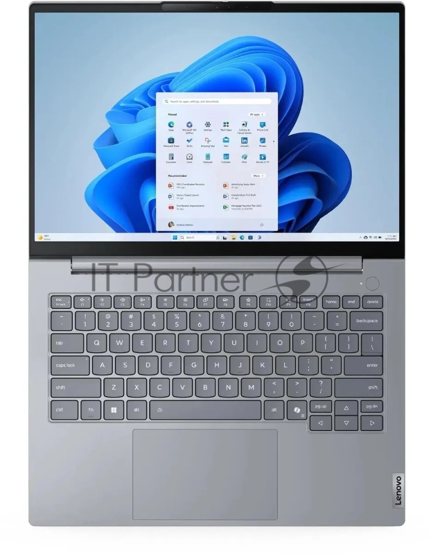 Ноутбук Lenovo Thinkbook 14 G8 IAL Core Ultra 7 255H 16Gb SSD512Gb Intel Arc 14 IPS WUXGA (1920x1200) Windows 11 Pro grey WiFi BT Cam (21SJ005CGQ)