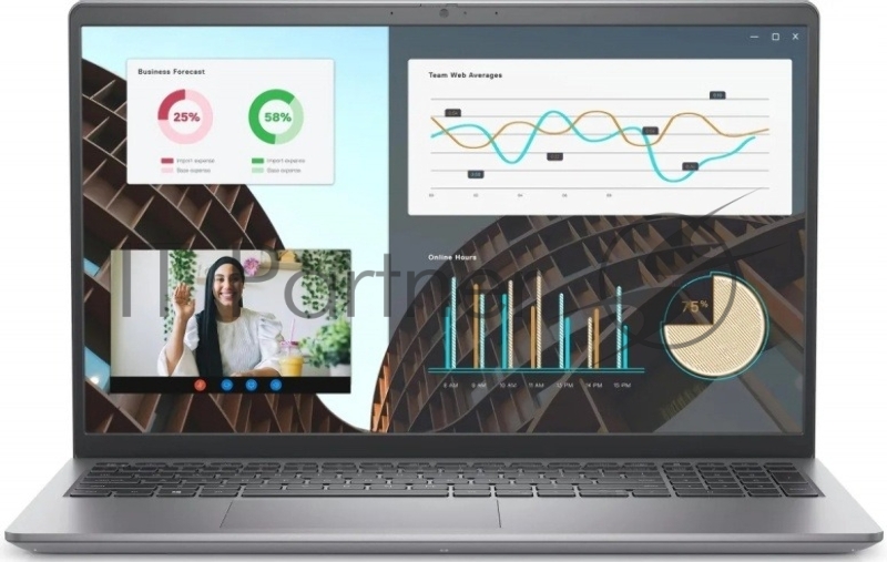 Ноутбук DELL VOSTRO 3530 15.6 FHD/i3 1305U/8GB/SSD 512GB/Ubuntu