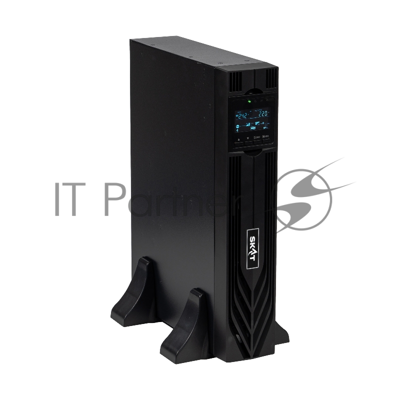 Источник бесперебойного питания Бастион 8762 SKAT-UPS 1000-RACK-ON P3 - 1000 Вт, On-Line, синус, внешн. АКБ 24В, 2хSchuko