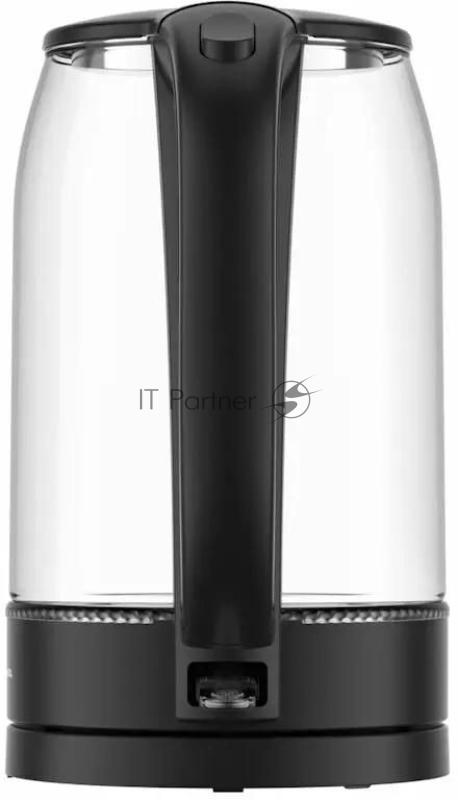 Чайник электрический Moulinex BY1S08F0 1.7л. 2200Вт черный/прозрачный корпус: стекло/пластик