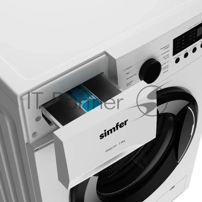 Стиральная машина Simfer WWC701 класс: A+++ загр.фронтальная макс.:7кг белый