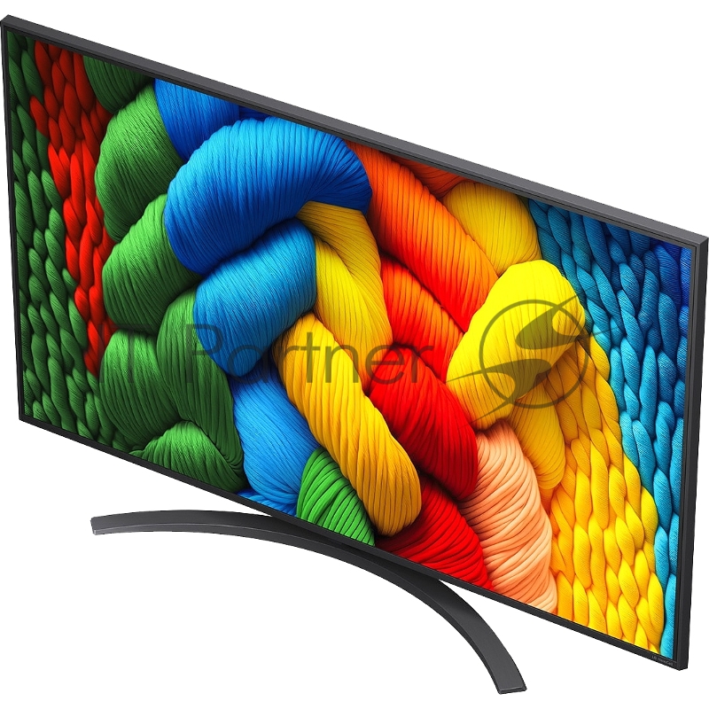 Телевизор LG 65 65NANO81A6A черный LED