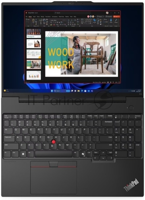 Ноутбук Lenovo ThinkPad E16 Gen 2 черный Intel Core Ultra 7 155H 3800MHz/16/1920x1200/32GB/512GB SSD/Intel Arc Graphics/Wi-Fi/Bluetooth/Без ОС