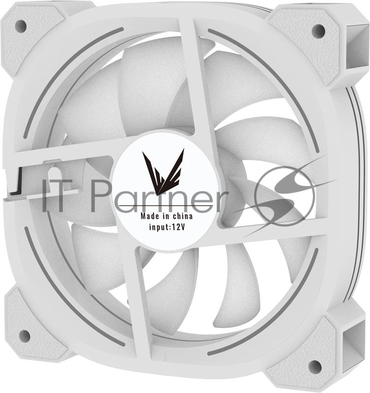 Вентилятор для корпуса Formula Nulight 12WH RGB 120х120x25 белый 3-pin 4-pin (Molex) 19.06дБ (NULIGHT 12WH FR) Ret