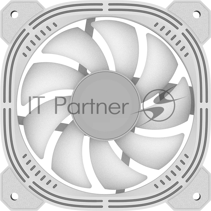 Вентилятор для корпуса Formula Nulight 12WH RGB 120х120x25 белый 3-pin 4-pin (Molex) 19.06дБ (NULIGHT 12WH FR) Ret