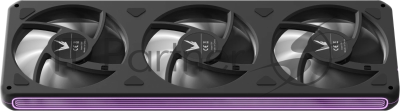 Вентилятор для корпуса Formula Air Fusion 3 BK ARGB 360х120x28 черный 4-pin 34.95дБ Ret
