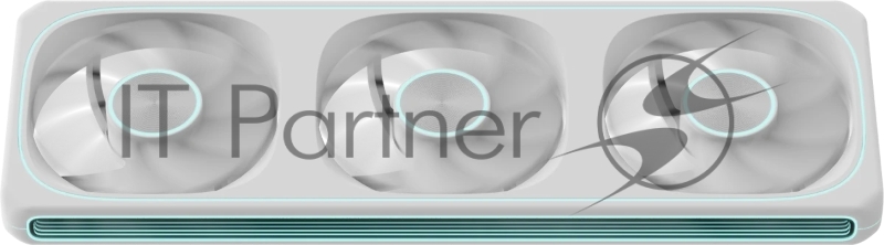 Вентилятор для корпуса Formula Air Fusion 3 Wh ARGB 360х120x28 белый 4-pin 34.95дБ Ret