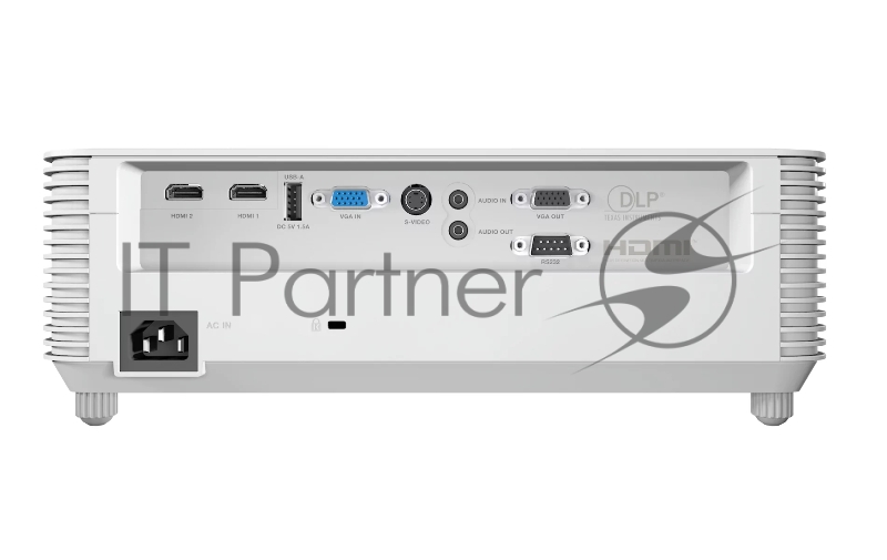 Проектор InFocus IN0026SL DLP, 4000 lm, WXGA, 30 000:1, 1.541.72:1, 2xHDMI 1.4, VGA in/out, S-Video, 3.5mm in/out, USB-A, RS-232, лампа 15 000ч.(ECO mode), 10W, 27дБ, 2,9 кг, БЕЛЫЙ