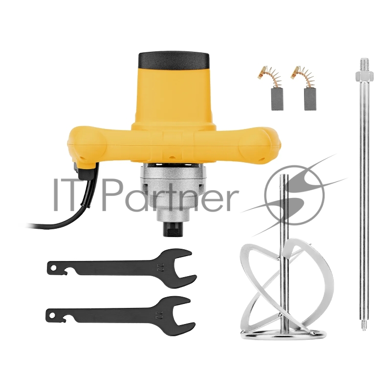 Миксер строительный EM-1-1200, 1200 Вт, 0-680 об/мин Denzel