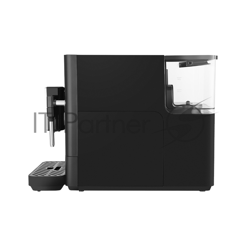 Кофемашина BQ ACM1136M Black, мощность 1350 Вт, давление 20 бар, электронное управление, тип нагревателя: бойлер, тип используемого кофе: зерновой, жерновая, металлическая, коническая кофемолка, количество степеней помола: 15, емкость контейнера для