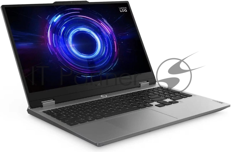 Ноутбук Lenovo LOQ 15IRX10 серый 15.6 FHD/Intel Core i5-13450HX/24Gb/512Gb/RTX 5060 8GB GDDR7/DOS
