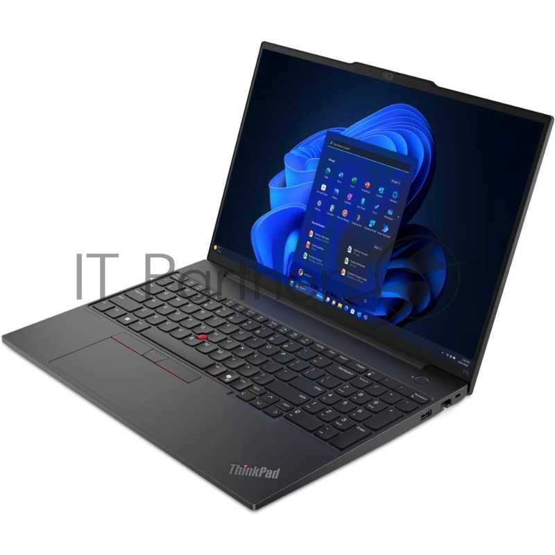 Ноутбук Lenovo ThinkPad E16 Gen 2 Intel Core Ultra 7 155H 3800MHz/16/1920x1200/16GB/512GB SSD/Intel Arc Graphics/Wi-Fi/Bluetooth/Без ОС (21MAS07K00) Black