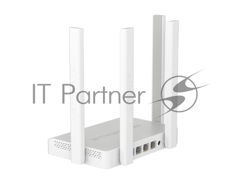 Гигабитный интернет-центр Netcraze Speedster (NC-3013) с Mesh Wi-Fi 5 AC1200, 4-портовым Smart-коммутатором и переключателем режима роутер/ретранслятор