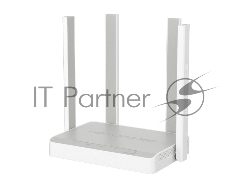 Гигабитный интернет-центр Netcraze Viva (NC-1913) с Mesh Wi-Fi 5 AC1200, 4-портовым Smart-коммутатором и многофункциональным портом USB