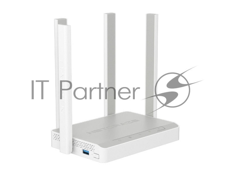 Гигабитный интернет-центр Netcraze Viva (NC-1913) с Mesh Wi-Fi 5 AC1200, 4-портовым Smart-коммутатором и многофункциональным портом USB