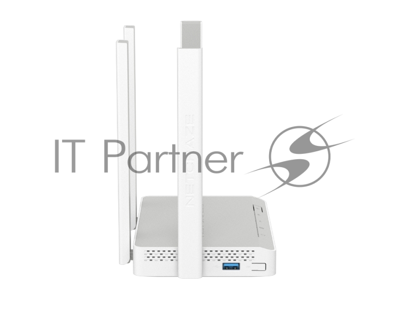 Гигабитный интернет-центр Netcraze Viva (NC-1913) с Mesh Wi-Fi 5 AC1200, 4-портовым Smart-коммутатором и многофункциональным портом USB