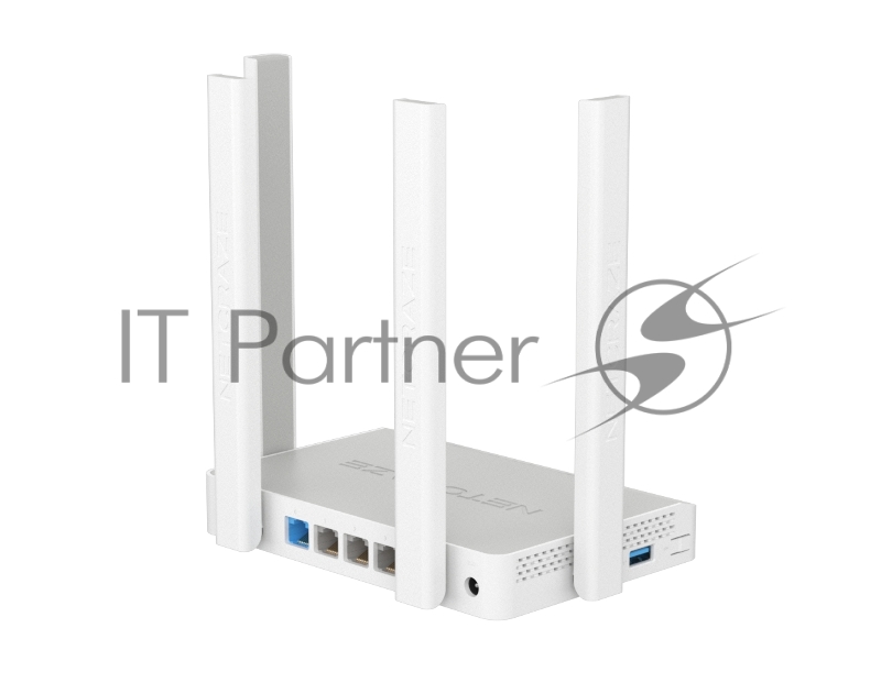 Гигабитный интернет-центр Netcraze Viva (NC-1913) с Mesh Wi-Fi 5 AC1200, 4-портовым Smart-коммутатором и многофункциональным портом USB