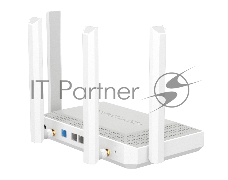 Гигабитный интернет-центр Netcraze Hopper 4G+ (NC-2312) с модемом 4G+, двумя слотами для SIM-карт, Mesh Wi-Fi 6 AX3000, 5-портовым Smart-коммутатором и многофункциональным портом USB 3.0