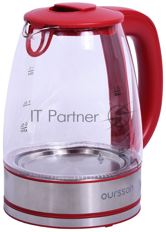 Чайник электрический OURSSON KE1744GD/RD