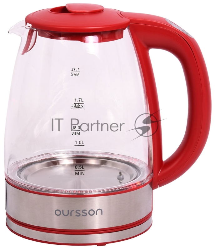 Чайник электрический OURSSON KE1744GD/RD