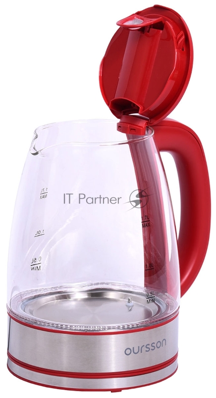 Чайник электрический OURSSON KE1744GD/RD