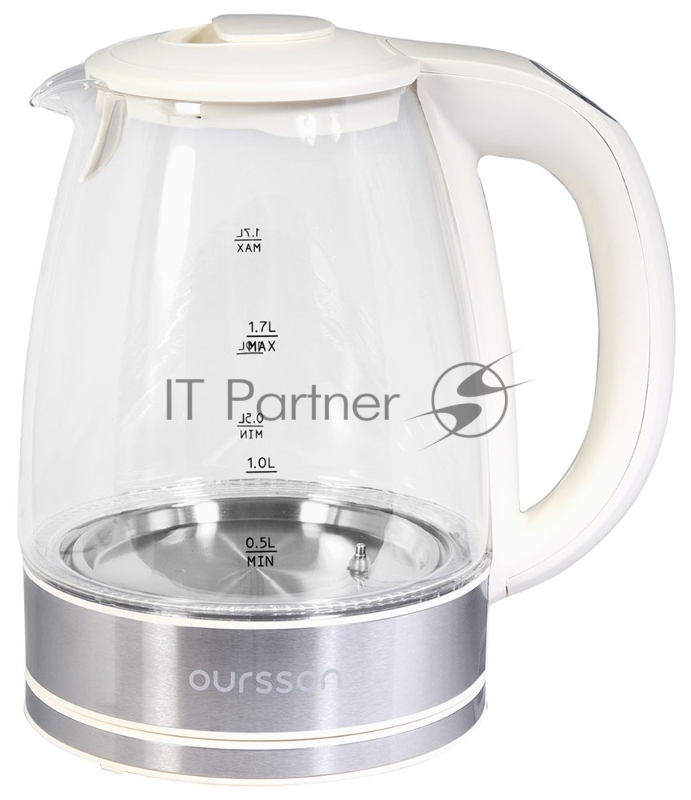 Чайник электрический OURSSON KE1744GD/IV