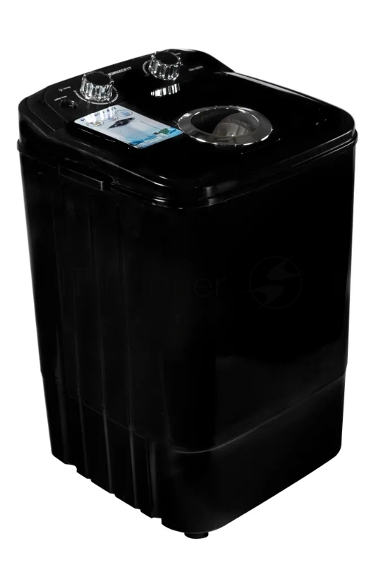 Стиральная машина Horizont WM-4601W черная, загрузка вертикальная 4.6кг, класс: A