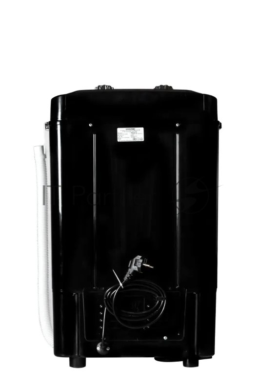 Стиральная машина Horizont WM-4601W черная, загрузка вертикальная 4.6кг, класс: A
