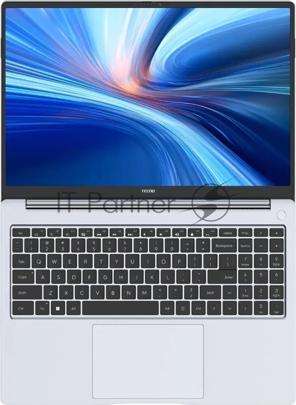 Ноутбук Tecno MegaBook T16 Core i5 13420H 16Gb SSD512Gb Intel UHD Graphics 16 IPS FHD+ (1920x1200) Windows 11 Home 64 silver WiFi BT Cam 6460mAh (T16RA-NES1)