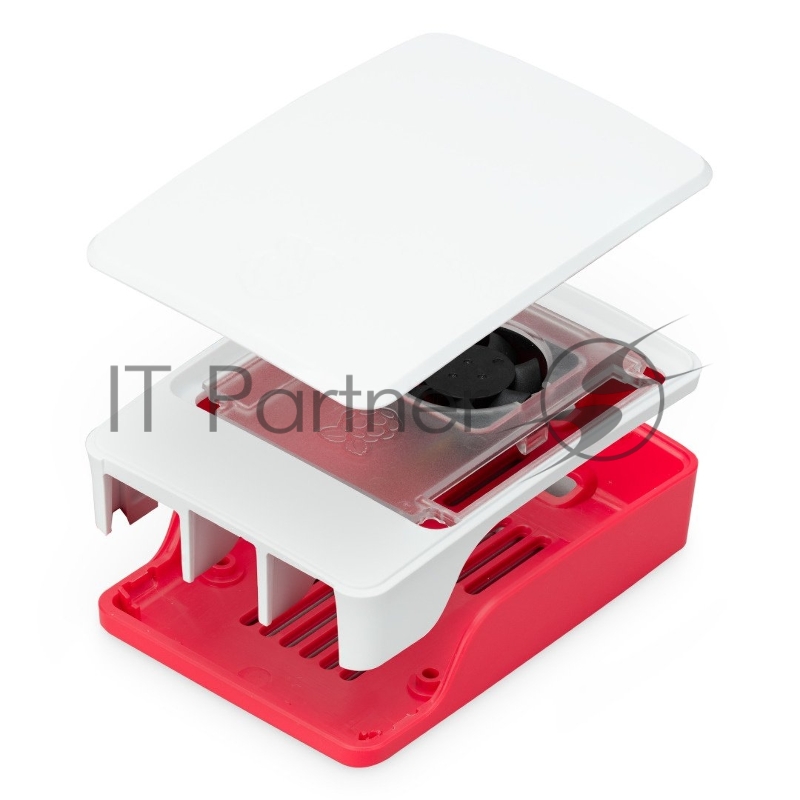 Корпус Raspberry Pi 5, Official Raspberry Pi 5 Cases, RED/WHITE