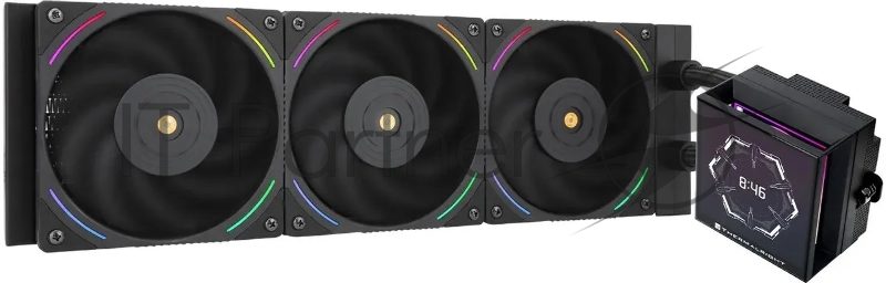 Жидкостная система охлаждения Thermalright Hyper Vision 360 Argb Black/ Display/ all Intel/AMD