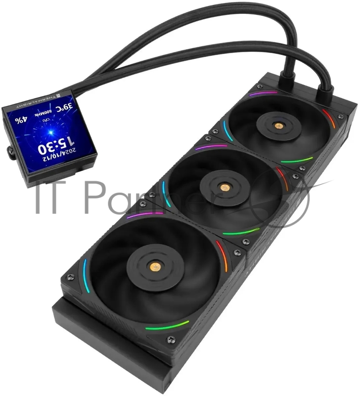 Жидкостная система охлаждения Thermalright Hyper Vision 360 Argb Black/ Display/ all Intel/AMD
