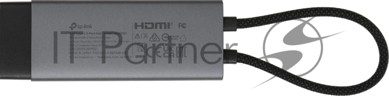 Разветвитель USB-C TP-Link UH5020C 2порт. серый