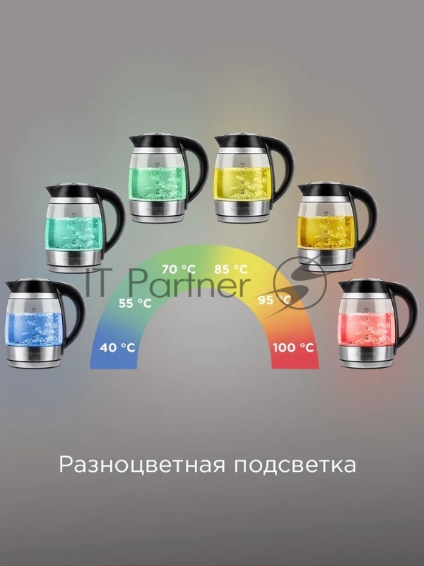 Чайник Redmond SkyKettle KG-230S, черный/хром