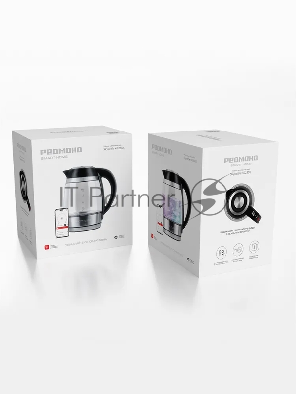 Чайник Redmond SkyKettle KG-230S, черный/хром