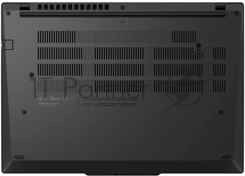 Ноутбук ThinkPad T14 Gen 6 14.0 WUXGA (1920x1200) IPS 400N, Ultra 5 225U, 16GB DDR5-5600, 512GB SSD M.2, Integrated Graphics, WiFi6E, BT, TPM2, FPR, 5MP+IR Cam, 52.5Wh, 65W USB-C, NoOS, 1Y, 1.4kg