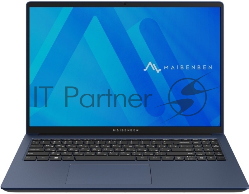 Ноутбук MAIBENBEN M645 AMD Ryzen 5 4600H 3000MHz/16/1920x1200/24GB/512GB SSD/AMD Radeon RX Vega 6/Wi-Fi/Bluetooth/Windows 11 Pro (M6451SP0LURE0_Win11P) Blue