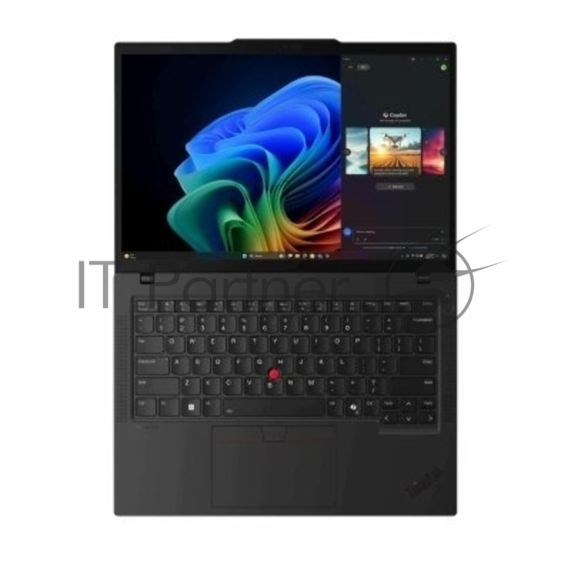 Ноутбук ThinkPad T14 Gen 6 14.0 WUXGA (1920x1200) IPS 400N, Ultra 7 255U, 16GB DDR5-5600, 512GB SSD M.2, Integrated Graphics, WiFi6E, BT, TPM2, FPR, 5MP+IR Cam, 52.5Wh, 65W USB-C, Win 11 Pro, 1Y, 1.4kg