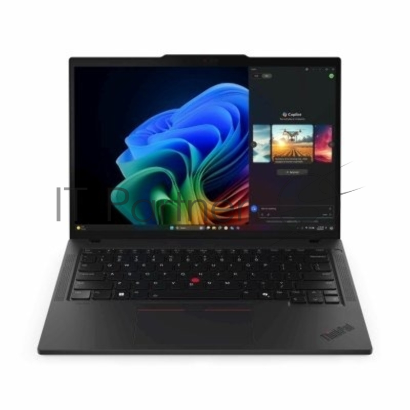 Ноутбук ThinkPad T14 Gen 6 14.0 WUXGA (1920x1200) IPS 400N, Ultra 7 255U, 16GB DDR5-5600, 512GB SSD M.2, Integrated Graphics, WiFi6E, BT, TPM2, FPR, 5MP+IR Cam, 52.5Wh, 65W USB-C, Win 11 Pro, 1Y, 1.4kg