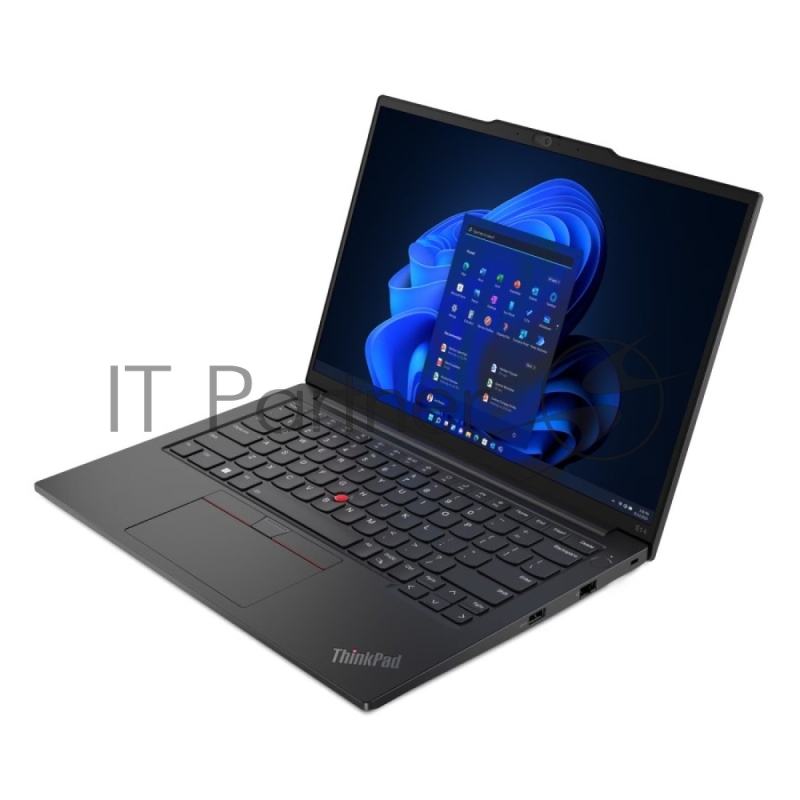 Ноутбук Lenovo ThinkPad E14 G5 14 (1920x1200) IPS, Ryzen 5 7430U, 16GB DDR4,512GB SSD, AMD Radeon, FHD+IR Cam, WiFi 6 802.11ax 2x2+BT5.1,FPR,57Whr, BKLT KB ENG, No OS, 1Y ( EN_kbd , 3pin cable)