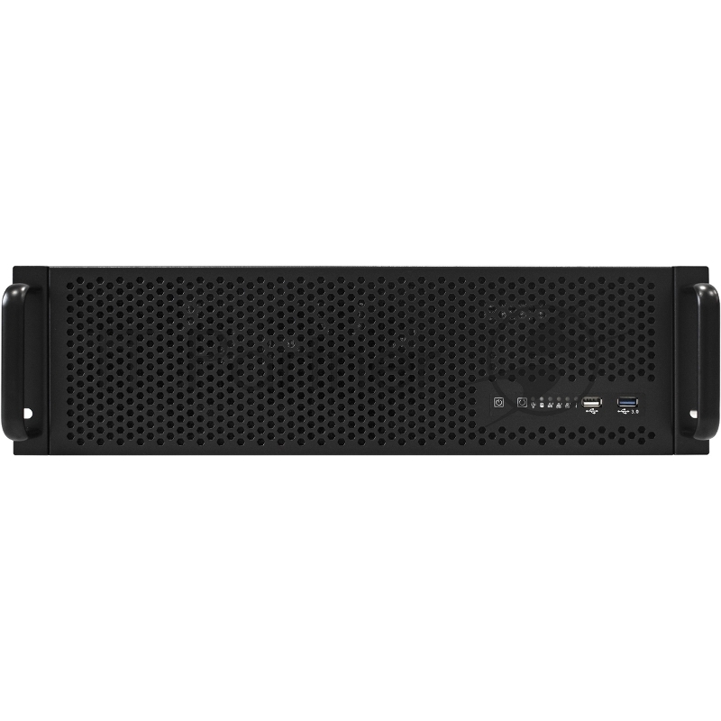 Серверный корпус ExeGate Pro 3U450-09 <RM 19, высота 3U, глубина 450, БП 1200PAS, USB+USB3.0>