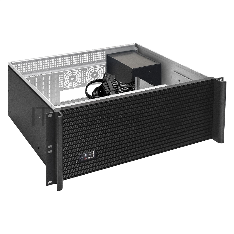 Серверный корпус ExeGate Pro 4U390-05 <RM 19, высота 4U, глубина 390, БП 1100PAS, USB>