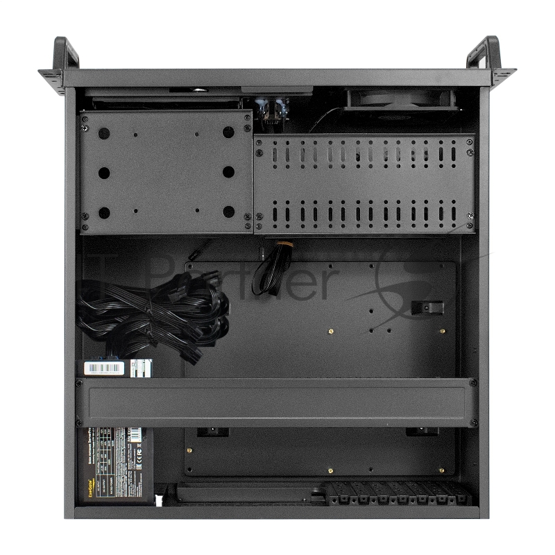 Серверный корпус ExeGate Pro 4U450-17 <RM 19, высота 4U, глубина 450, БП 1100PAS, 2*USB>