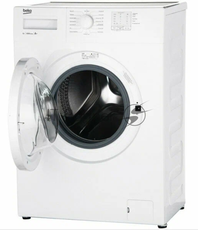 Стиральная машина Beko WRE6511BWW (R) белый, загрузка фронтальная 6 кг, 1000 об/мин., класс: А