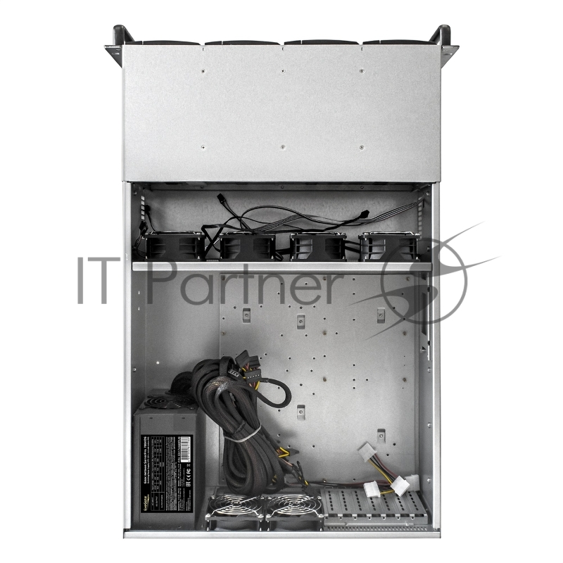 Серверный корпус ExeGate Pro 4U660-HS24 <RM 19, высота 4U, глубина 660, БП 800PAS, 24xHotSwap, USB>