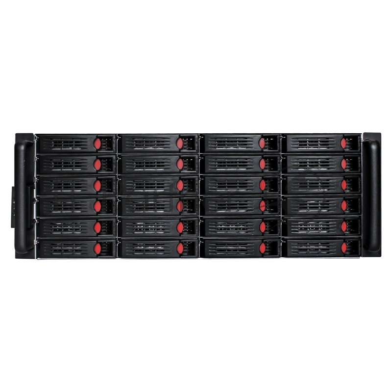 Серверный корпус ExeGate Pro 4U660-HS24 <RM 19, высота 4U, глубина 660, БП 900PAS, 24xHotSwap, USB>