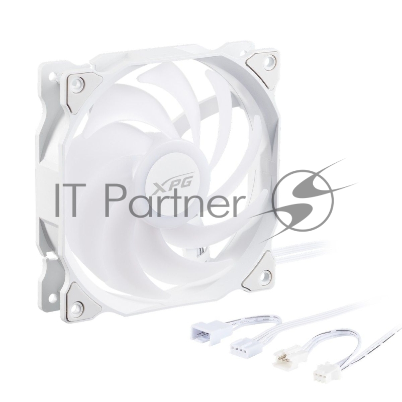 Комплект вентиляторов для корпуса ADATA XPG VENTO 120 ARGb PWM белый, 120 мм, 1850 об/мин, 21 дБ, 4 pin