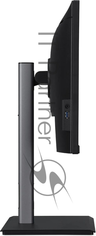 Монитор 23.8 Acer B247YDbmiprczxv IPS 1920x1080, 75 Гц, 4 мс, 16:9, 250 кд/м², VGA, HDMI 1.4, DP 1.2, USB Hub (4x USB 3.0), 3.5 Jack, веб-камера, динамики (2x2 Вт), FreeSync, черный